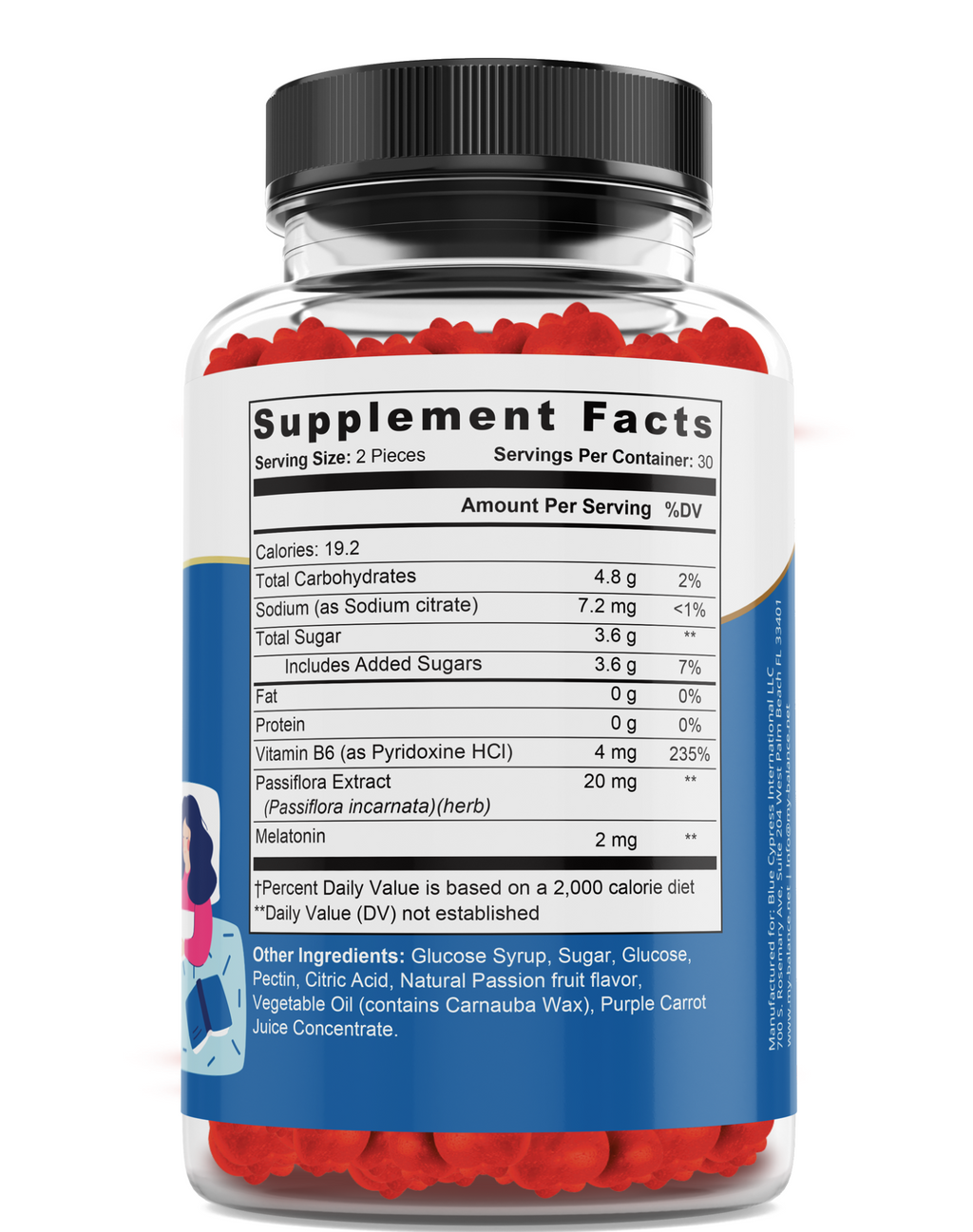 Sleep Well Gummies - Melatonin