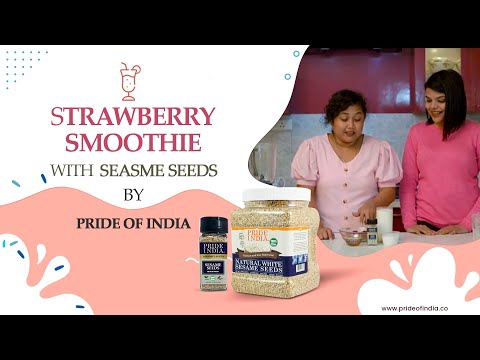 White Sesame Seeds Raw Unhulled - Calcium & Iron Superfood Jar